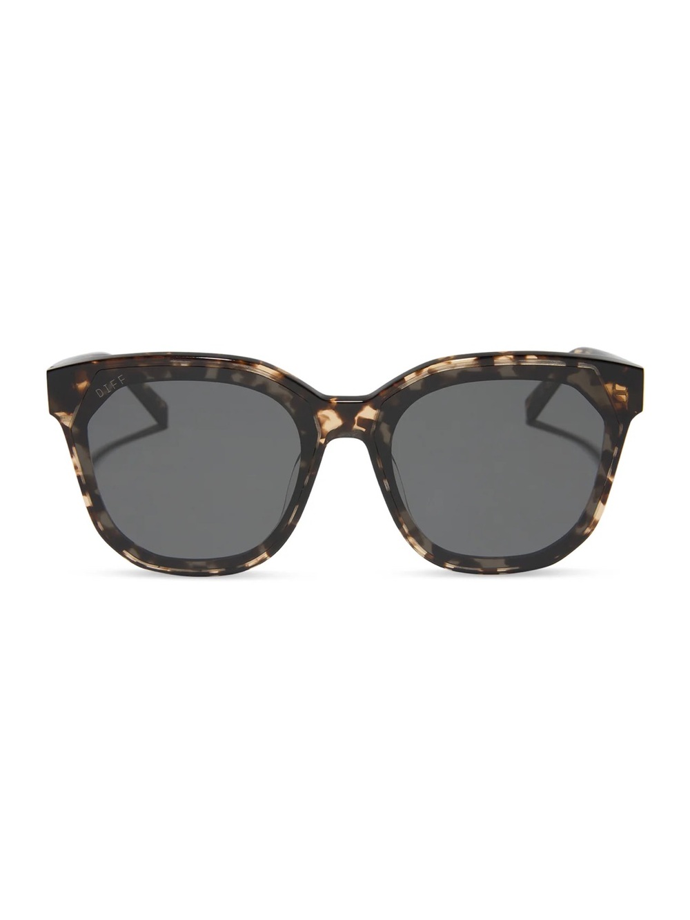 DIFF | Gia Espresso Tortoise Grey Sunglasses - Picture 2 of 5